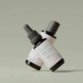 Black Cosmetic Bottle Duo 3